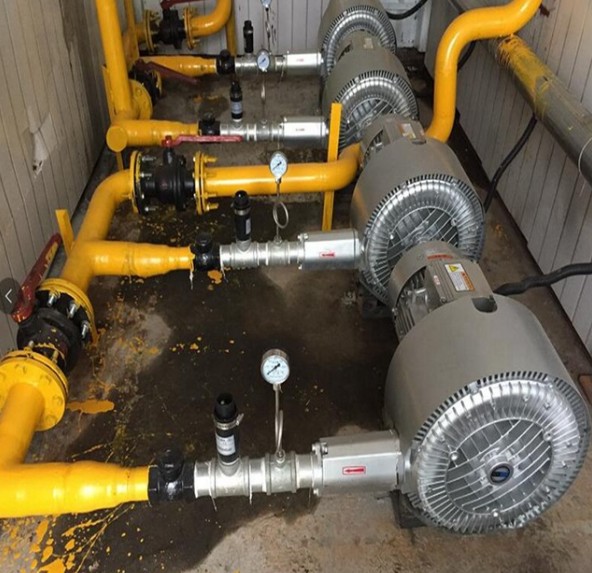 輸送空氣曝氣漩渦氣泵應(yīng)用案例